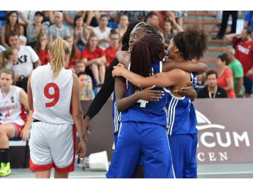 L'Equipe de France 3X3 U18 féminine