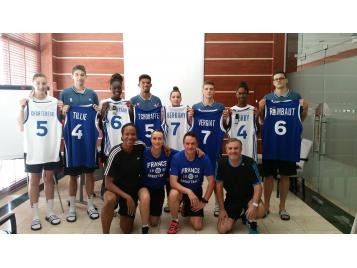 Remise des maillots EDF 3X3 U18