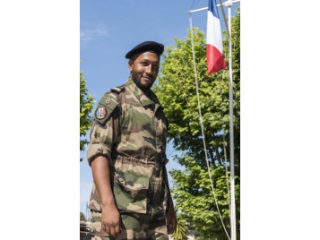 Boris Diaw dans la Marine Nationale - ©Thibaut Claisse/Marine Nationale/Défense