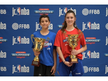  Maëlie COCHET et Nohan FRONTFREYDE ont remporté le Challenge Benjamin(e)s à Paris