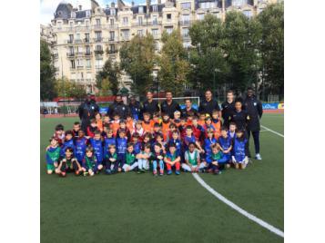 Les jeunes et les parrains qui ont participé à la journée de lancement des JNA 2017