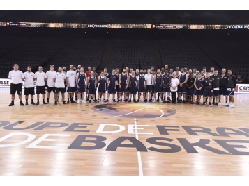 Les participants du tournoi partenaires - Photo : Bellenger/IS/FFBB