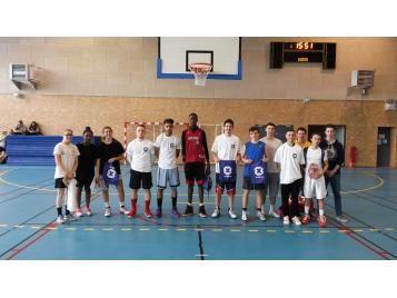 vainqueurs du Tournoi 3X3 inter-lycées