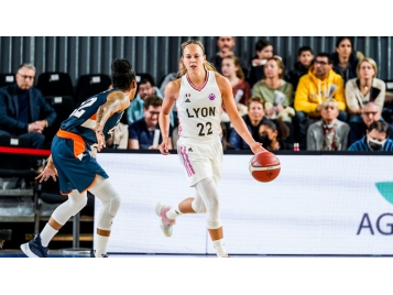Julie Allemand et Lyon sont dos au mur - Photo FIBA
