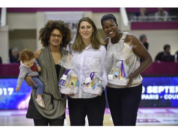 Yacine Sene, Aurélie Bonnan et Sandra Dijon