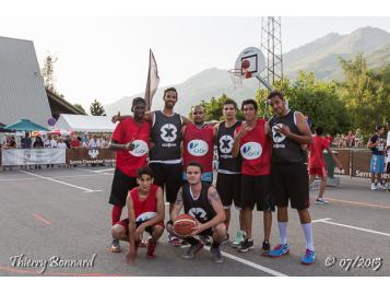 Les finalistes du tournoi Basket au sommet