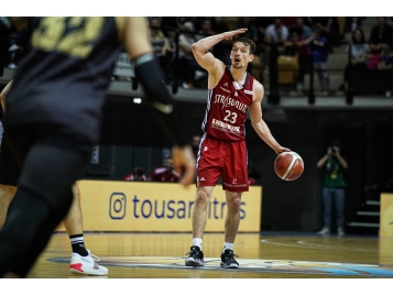 Jean-Baptiste Maille lors de la demi-finale face à Monaco - Bellenger/IS/FFBB