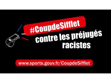 Campagne #Coupdesifflet contre les préjugés racistes