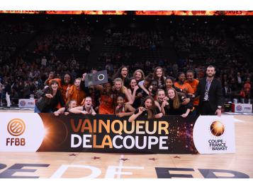 Bourges vainqueur de la Coupe de France de Basket U17