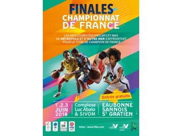 Affiches des Finales NM3 - NF3