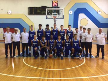 L'Equipe de France U15 masculins