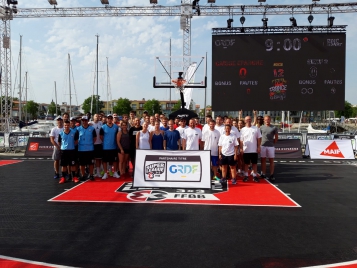 Les participants du tournoi partenaires - Photo FFBB