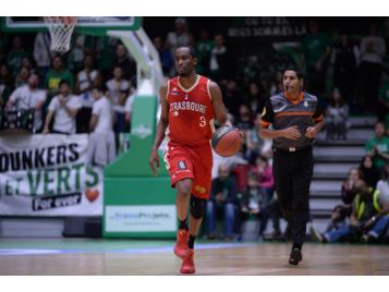 Rodrigue Beaubois et Strasbourg doivent confirmer ce soir pour se qualifier pour les demi-finales - Photo: PresseSports Rodrigue Beaubois