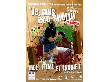 Affiche deuxième édition "Je suis éco-sportif"