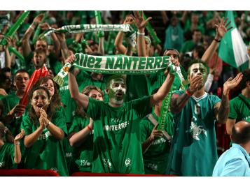 Supporters de Nanterre à Bercy en 2007