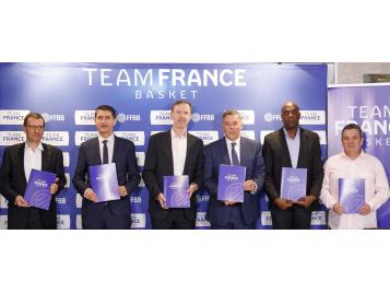 Présentation du Team France Basket