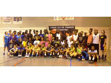 Participants au challenge 3X3 Ile-de-France