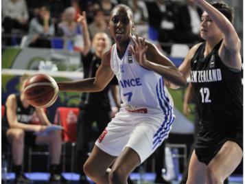 Sandrine Gruda et les Bleues sont proches de leur rêve olympique - Bellenger/IS/FFBB