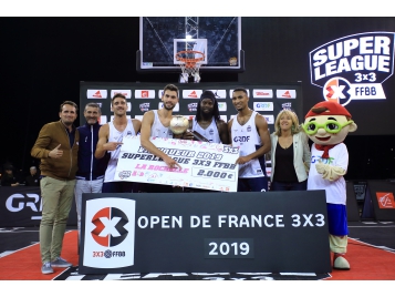 Nantes Aderim vainqueur de l'Open de France 2019 - Photo : Tony Voisin/FFBB
