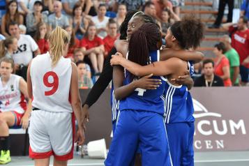 L'Equipe de France 3X3 U18 féminine