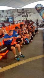 Staff et joueurs de l'Equipe de France 3X3