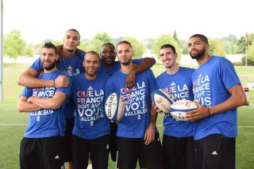  Les Bleus se sont essayés au rugby