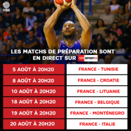 Programme des matches sur SFR Sport