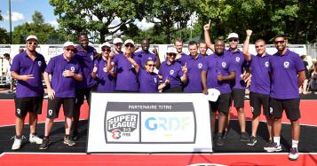 Les arbitres ayant participé à la formation 3X3 lors du tournoi central de Paris