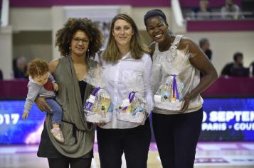 Yacine Sene, Aurélie Bonnan et Sandra Dijon