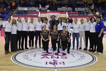 Arbitres féminins à l'Open LFB