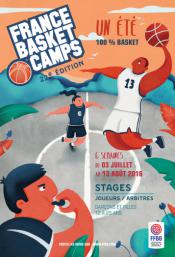 Affiche France Basket Camps