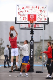 Premiers dribbles sur les terrains 3x3 du plan Infra FFBB