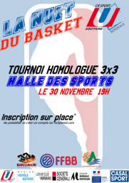 La nuit du Basket Universitaire à Talence