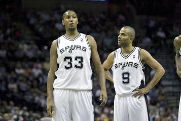 Boris Diaw et Tony Parker