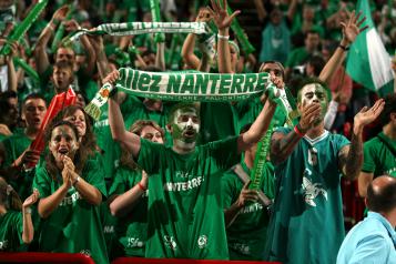 Supporters de Nanterre à Bercy en 2007