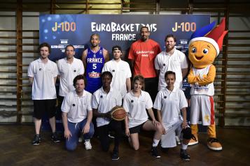 La team ambassadeurs #EuroBasket20015